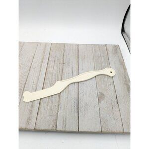 MAYOKNIFE #1 Plastic Nylon Almond Mayonnaise Spreader Scrapper Knife Utensil 11"